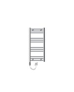 Radiador de baño eléctrico con resistencia 600w 400x800 mm cromado