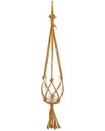 Cuerda para coLGar l 100 cm, vaso de cristal