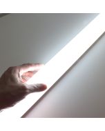 Luminaria LED lineal 150cm 45w 5400lm 6000k frío alta eficiencia