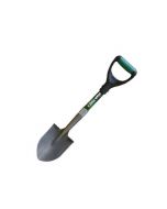 Mini pala compacta - acero - negra - 69 cm