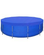 Cubierta de piscina 2 unidades redonda pe 460 cm 90 g/m² es2358