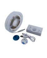 Tira LED 5v de 1m con sensor recargable usb luz cálida 3000k