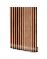 Papel Pintado Imitación Roble Lamas De Madera Para Salón 53 cm x 10 m