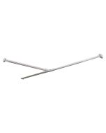 Ondee - barra de retorno 90cm para fijar a la barra de fijación de mampara