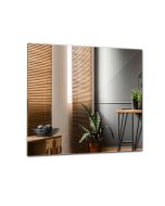 Espejo rectangular minimalista de pared sin marco 50x50 cm