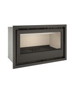 Tj - chimenea insertable de leña con turbinas modelo flama 100 de 9,5 kw