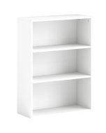 Librería 60x24x80 cm color blanco Homcom, oficina - muebles de oficina