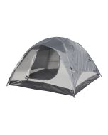 Tienda de campaña bergeijk doble techo poliéster 213x213x130 cm gris/beige