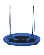 Columpio nido infantil tela de oxford, cuerda pp, metal y algodón perla