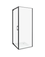 Cabina de ducha darli 70 x 70 x 185 cm negro