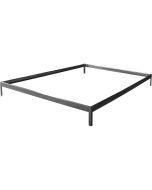 Base para invernadero en policarbonato "hortensia 4,8m²" color zinc
