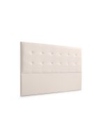 Cabecero tapizado astoria polipiel 145x120x8 cm - moonia