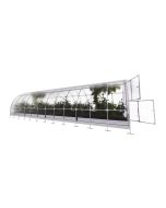 Invernadero de jardín tube 3 x 8 m (24 m²), policarbonato de 6mm