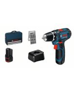 Taladro sin cable - Bosch professional - gsr 12v-15 - 2 baterías 2ah - 25 a