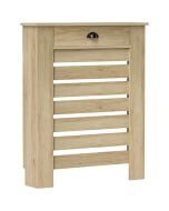 Cubre radiadore 78x19x95.5 cm mdf color marrón Homcom, hogar - decoración