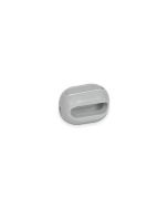 Conector para cadena de bolas cortada de ø 4 mm - juego de 4 - gris