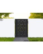 Portillo nali arlberg acero negro mate 1x1,4 m