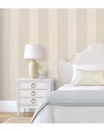 Papel pintado gaulan  lavable de rayas clásicas  textil textura en 5.33m²