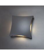 Aplique de pared exterior 663 - 4 w - 3000 k - aluminio - ip65 - azabak