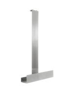 Rea estante de baño tori brush nickel, 13x40x75,5 cm