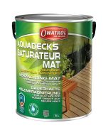 Aquadecks miel saturador mate al agua 5 lt