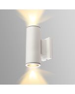 Aigostar aplique pared exterior, gu10 antracita aluminio, ip65, blanco