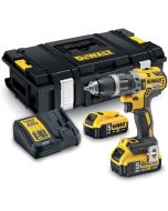 Dewalt 18v li-ion 5ah xr taladro percutor inalámbrico sin escobillas con ca