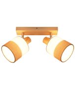 Nettlife foco madera e14 28x16