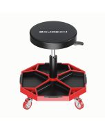 Mekatronix - taburete de taller porta herramientas 150kg altura regulable