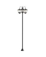 Farola solar 40x34.5x188 cm abs, aluminio Outsunny
