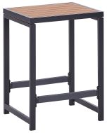 Silla de bar de jardín avetrana metal negro