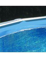Liner 0.4 liso azul redondo piscina diam. Ø3,00m x h1,20m