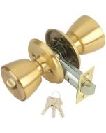 Cerradura con pomo para puerta de entrada 501b-3-3-70