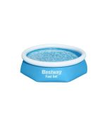 Piscina inflable - Bestway - fast set - ø244x61 cm - 1.880 litros - filtro