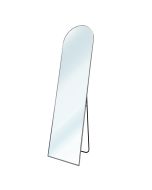 Espejo de pie metálico metal square 160x50 | cuerp entero | suelo o pared