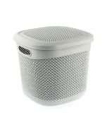 Cesta mediana cuadrada con tapa 15 litros 7house