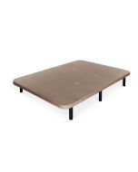 Somier base tapizada natural 150x190 cm