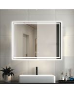 Espejo de baño LED 80×60cm＋bluetooth＋antivaho