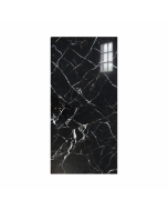 Pack 4 revestimiento pared mármol ebano imperial 120x60cm panel impermeable