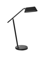 Lámpara LED de escritorio leonis con regulador de intensidad negro