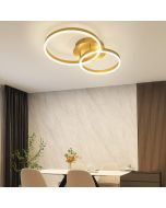 Nettlife plafon  de techo LED dorado  40x30