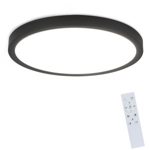 Nettlife lámpara de techo LED regulable 30cm lámpara de baño 20w baño