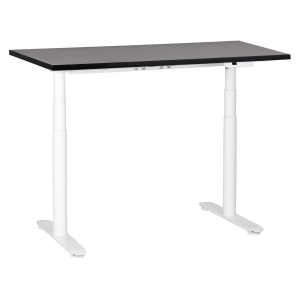 Escritorio de altura regulable eléctrico destinas 120 cm 72 cm negro/blanco
