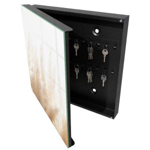 Caja para llaves 30x30x5 naturaleza relajante, apertura izquierda