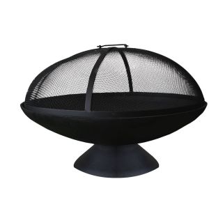 Brasero de hierro fundido con campana "junto" - ø 58 x 38 cm - negro