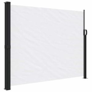 vidaXL toldo lateral retráctil blanco 170x300 cm