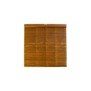 Persiana de madera | 75 x 160 cm - avellana (barnizada)