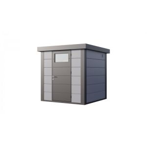 Caseta de jardin metálica nh2 | gris claro | 208 x 208 | novo habitat