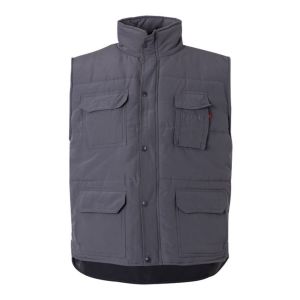 Chaleco acolchado l gris