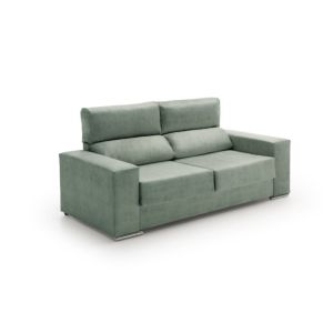Sofa reclinable alice agua marina 2 plazas